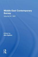 Middle East Contemporary Survey. Volume XV 1991