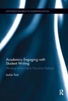 Academics Engaging with Student Writing: Working at the Higher Education Textface