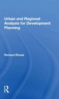 Urban and Regional Analysis for Development Planning
