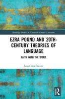 Ezra Pound and 20Th-Century Theories of Language