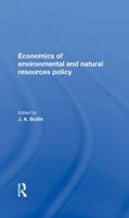 The Economics of Environmental and Natural Resources Policy