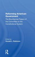 Reforming American Government