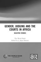 Gender, Judging and the Courts in Africa: Selected Studies