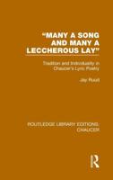 "Many a Song and Many a Leccherous Lay"