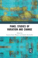 Panel Studies of Variation and Change