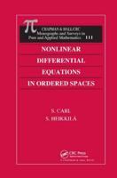 Nonlinear Differential Equations in Ordered Spaces