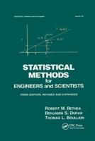 Statistical Methods for Engineers and Scientists