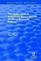 The Implications of Knowledge-Based Growth for Micro-Economic Policies