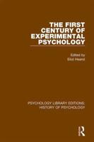 The First Century of Experimental Psychology