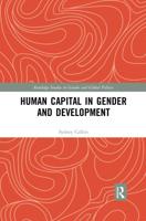 Human Capital in Gender and Development