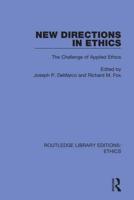 New Directions in Ethics