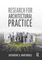 Research for Architectural Practice