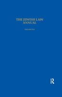 The Jewish Law Annual. Volume 5