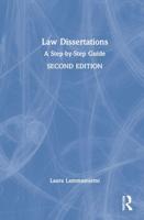 Law Dissertations: A Step-by-Step Guide
