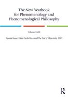 The New Yearbook for Phenomenology and Phenomenological Philosophy. Volume 18
