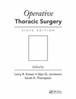 Operative Thoracic Surgery