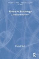 History of Psychology: A Cultural Perspective