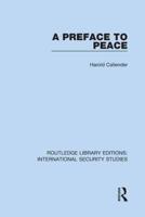 A Preface to Peace