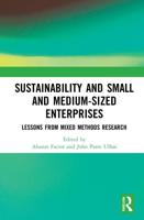 Sustainability and Small and Medium-sized Enterprises: Lessons from Mixed Methods Research