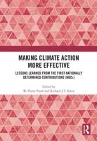 Making Climate Action More Effective: Lessons Learned from the First Nationally Determined Contributions (NDCs)