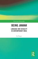 Being Janana: Language and Sexuality in Contemporary India