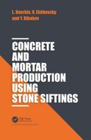 Concrete and Mortar Production Using Stone Siftings