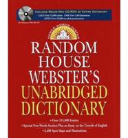 Random House Webster's Unabridged Dictionary and CD Rom Version 3.0