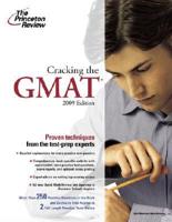 Cracking the Gmat 2009