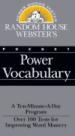 Random House Webster's Pocket Power Vocabular