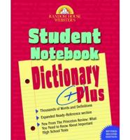 Random House Webster's Student Notebook Dictionary Plus