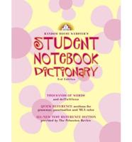 Random House Webster's Student Notebook Dictionary