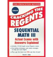 Cracking the Regents. Sequential Math III