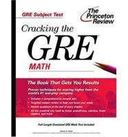Cracking the Gre Math Subject Exam