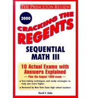 Cracking the Regents Sequential Math III