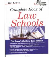 Complete Book of Law Schools