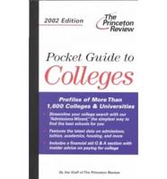 Pocket Guide to Colleges 2002