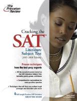 Cracking the Sat Literature Subject Test 2007-2008