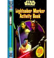 Lightsaber Marker Activity Book