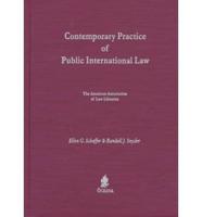 Contemporary Practice of Public International Law