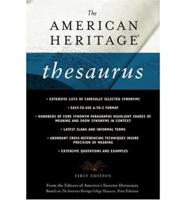 The American Heritage Thesaurus
