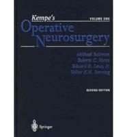 Kempe's Operative Neurosurgery. Volume One and Two