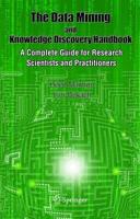 Data Mining and Knowledge Discovery Handbook