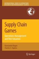 Supply Chain Games