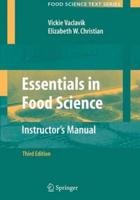Essentials of Food Science, Instructor's Manual