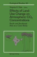 Effects of Land Use Change on Atmospheric C02 Concentrations