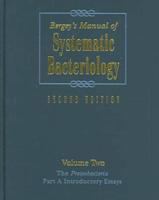 Bergey's Manual of Systematic Bacteriology. Vol. 2 Proteobacteria