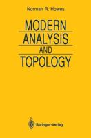 Modern Analysis and Topology