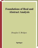 Foundations of Real and Abstract Analysis