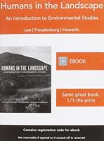 Humans in the Landscape - An Introduction to Environmental Studies - eBook Folder