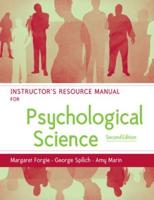 Instructor's Resource Manual, Psychological Science, Second Edition, Michael S. Gazzaniga, Todd F. Heatherton